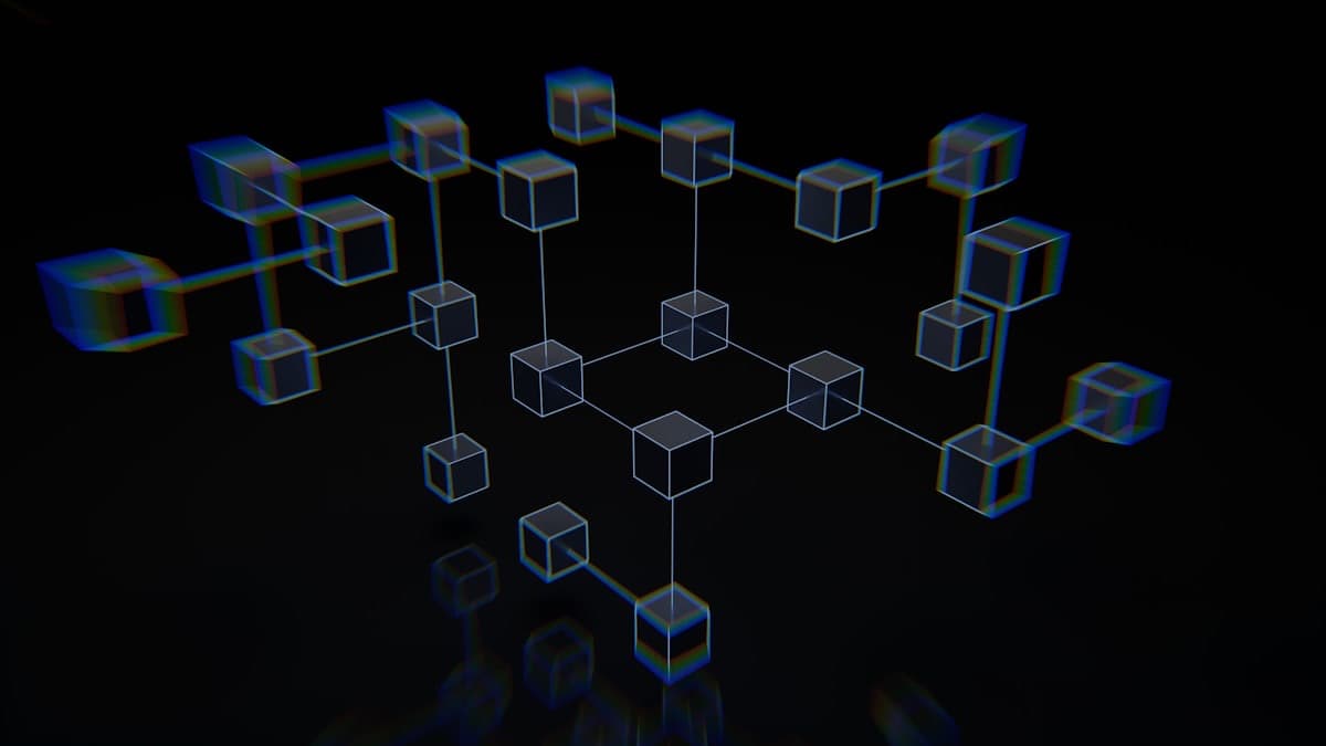 Visual representation of artificial intelligence and neural networks with data patterns